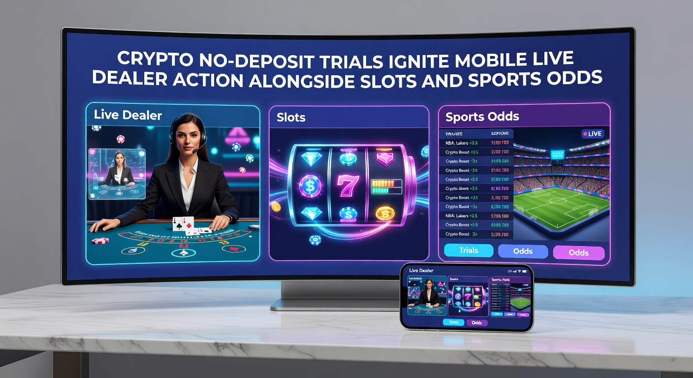 Graph illustrating growth in crypto trial sign-ups and corresponding mobile engagement metrics for live dealers, slots, and sports