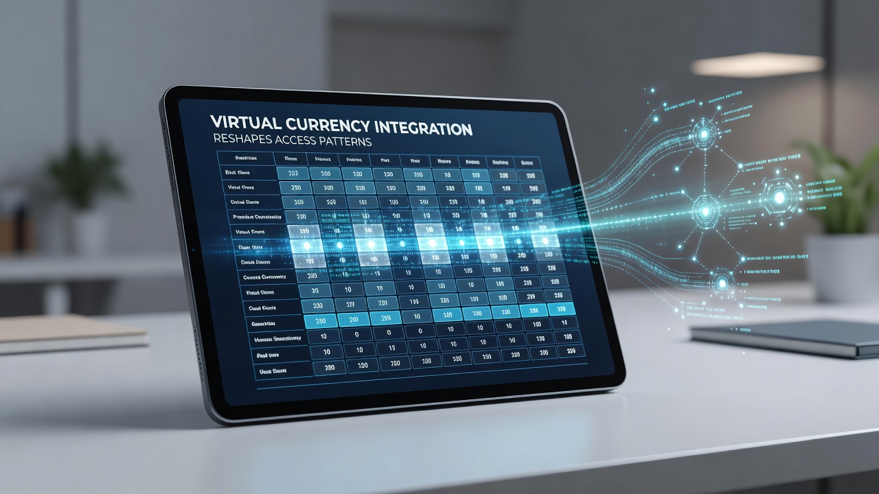 Mobile device displaying interactive table game interface with virtual currency options