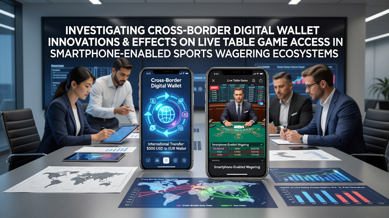 Smartphone displaying digital wallet interface integrated with live table games and sports betting odds